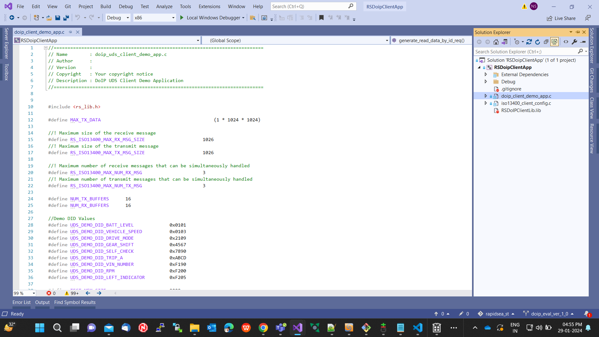 DoIP Project Installation in Windows